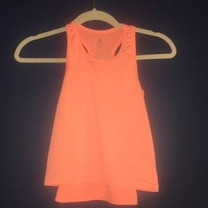 Athletic coral shirt
